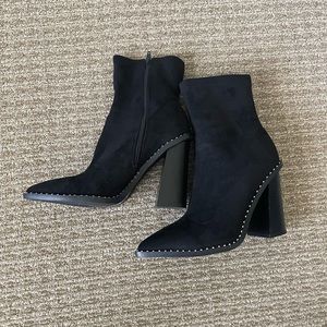 Black Fashion Nova Booties